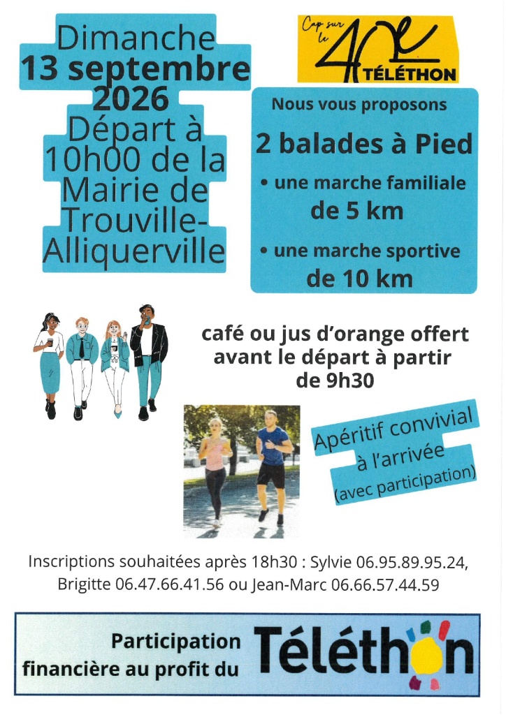 Dimanche 13 septembre 2026