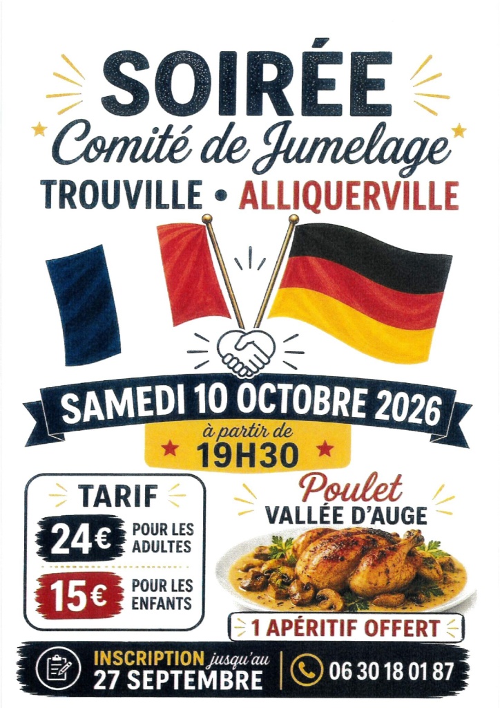 Samedi 10 Octobre 2026