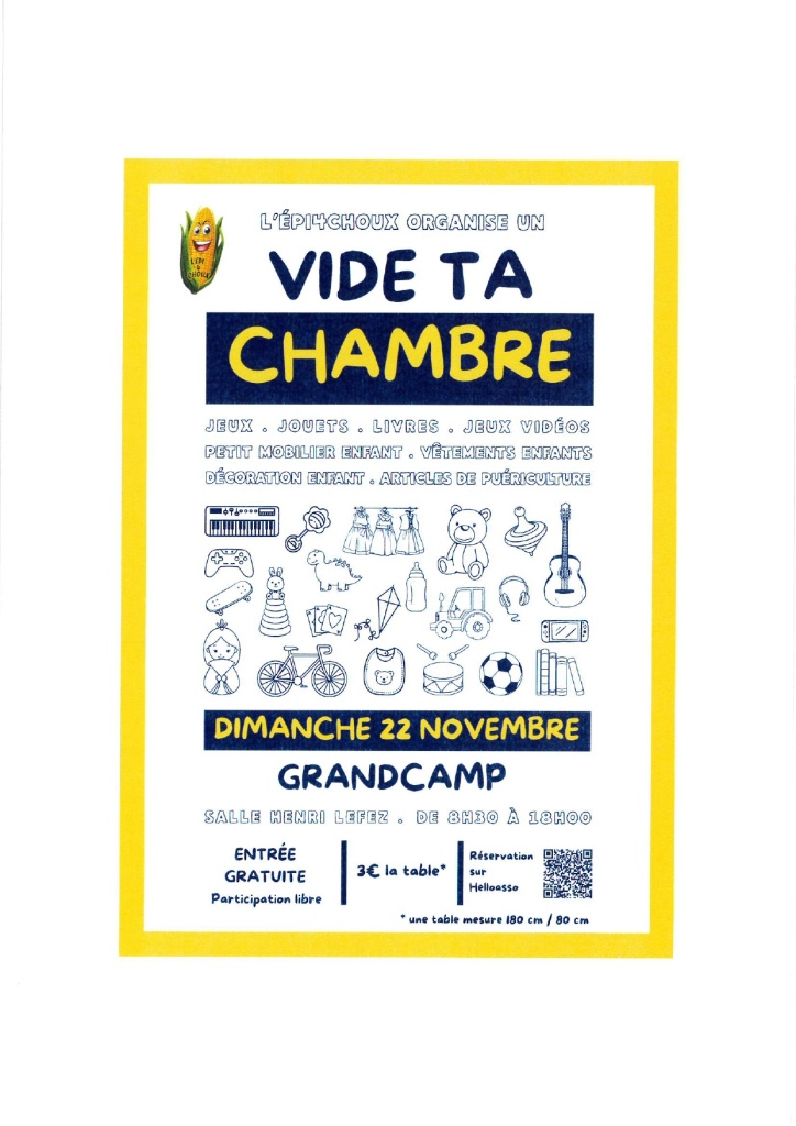 Vide ta chambre