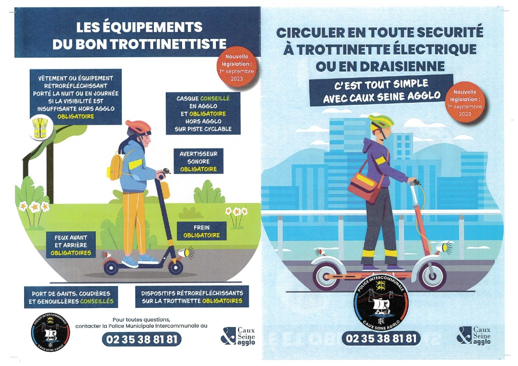 Circulation à Trottinettes : Législation
